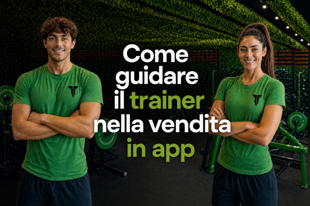 Come guidare il trainer nella vendita in app